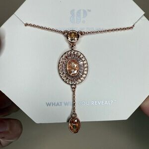 Exquisite Rose Gold Pendant Necklace
